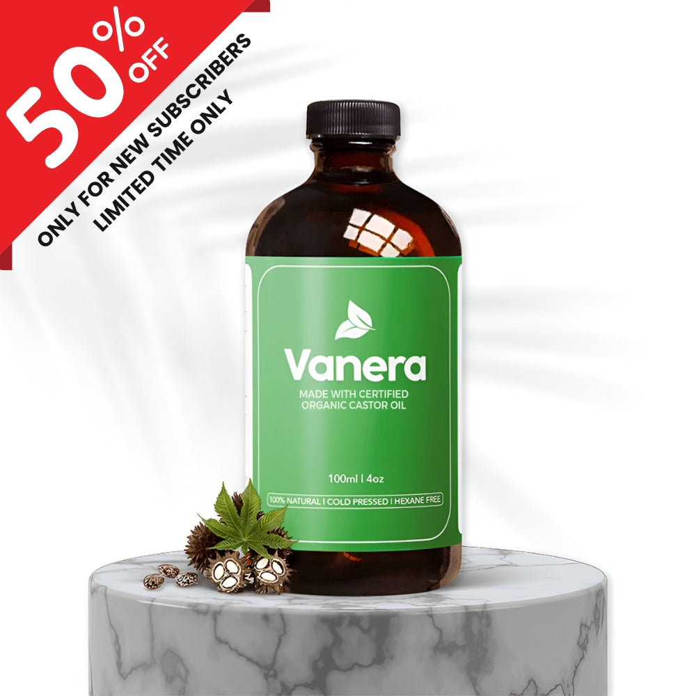 100% Natural Castor Oil – 50% off!