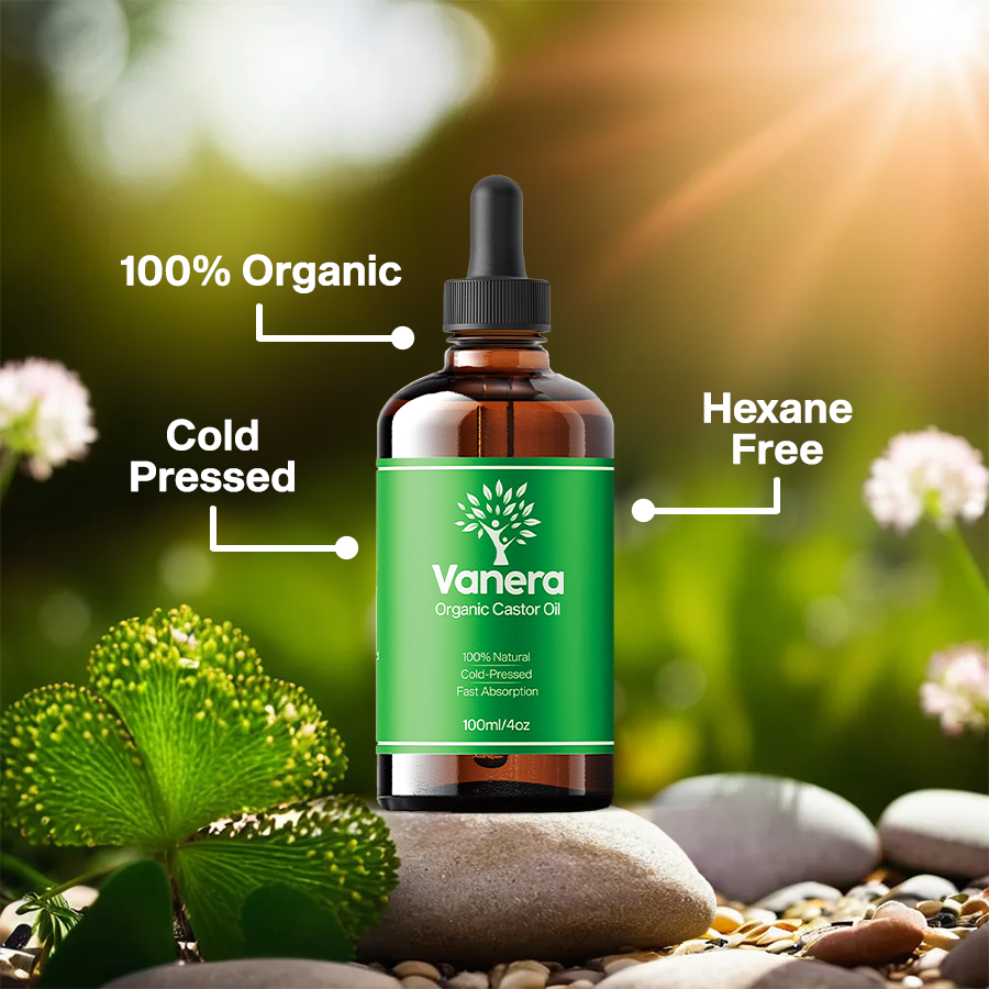 Vanera Liver Wellness Pack (Wrap + Castor Oil)